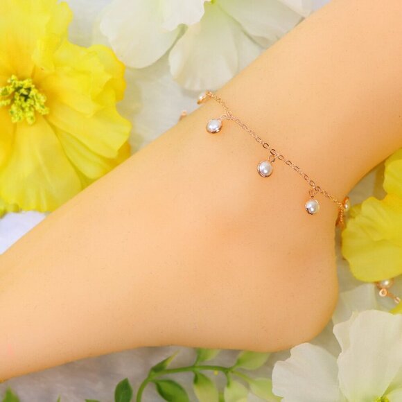 Minimalist Anklet, Sleek & Modern Design, Women’s Fashion, YC110210-A - Picture 7 of 11